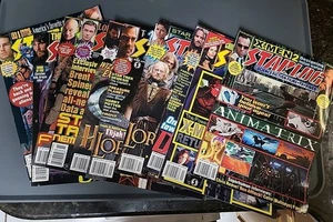 LOT 10 STARLOG MAGAZINES 301-310 Lord Of The Rings, Daredevil, Star trek, X-men - Picture 1 of 5