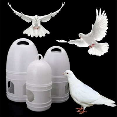 Plastic Bird Feeder Automatic Food Water Feeder Cage for Pigeon Best Durable