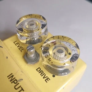 Gibson style speed knob transparent CLEAR - Picture 1 of 5