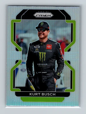 Kurt Busch Silver 2022 Panini Prizm Racing Nascar Monster Energy Toyota - Image 1 of 2