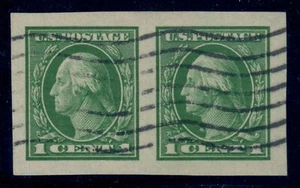 Scott 408 Pair Used Premium Example PSE Graded S 98 - Picture 1 of 2