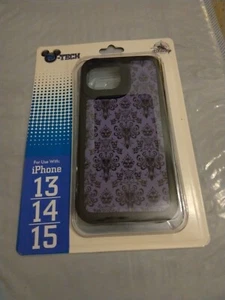 D-Tech Disney Parks Haunted Mansion Glow In Dark IPHONE 13,14 15 Case - Photo 1 sur 6