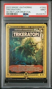PSA9 MTG Jurassic Park Secret Lair Indominus Rex Foil Magic the Gathering - Picture 1 of 3
