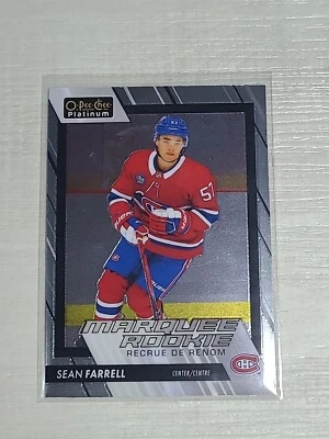 Sean Farrell Montreal Canadiens 2023-24 O-Pee-Chee Platinum Rookie #267 - Image 1 of 2