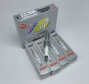 4pcs LASER IRIDIUM Spark Plugs 90137 DILZKAR7C11S For NGK Honda FIT 2015-2020 - Foto 1 di 1