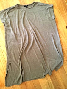 Eileen Fisher top/tunic~SzL~Tencel/Lyocel?Elastane~Lagenlook~Oversized~Stretch - Picture 1 of 3