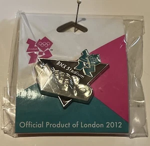 Radfahren BMX Stadion ~ Veranstaltungsort ~ Olympisches Pin Abzeichen ~ 2012 London Spiele - Bild 1 von 6