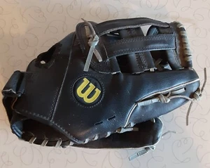 Wilson Elite schwarz Leder Softball Handschuh Mitt 13" Linkshand A244 - Bild 1 von 4