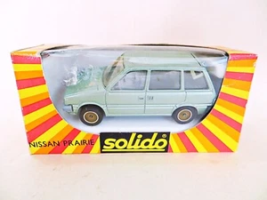 SOLIDO 1341 'NISSAN PRAIRIE'. GREEN. VINTAGE/ORIGINAL. 1:43. MIB/BOXED - Picture 1 of 6