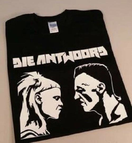 Camiseta unissex Die Antwoord Ninja Yolandi ZEF SIDE Hip hop techno faces - Imagem 1 de 1