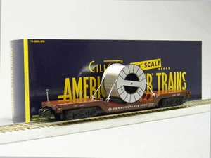 LIONEL AMERICAN FLYER PRR DEPRESSED CENTER FLAT CAR #47000 S GAUGE 2119050 NEW - Picture 1 of 8