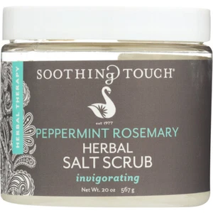 Soothing Touch Peppermint Rosemary Herbal Salt Scrub 20 Oz - Picture 1 of 1