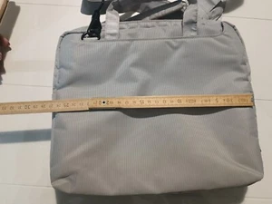 Borsa porta Tablet / pc 10 " in tessuto Grigio Imbottito Con Tracolla - Custodia - Foto 1 di 8
