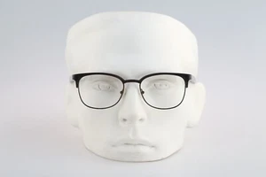 Andy Wolf 4544 Col.D, 2000s gray browline square eyeglasses frames NOS - Picture 1 of 10