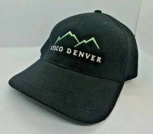 China Vintage Sysco Denver Black Hook & Loop Hat Cap #2 - Picture 1 of 6
