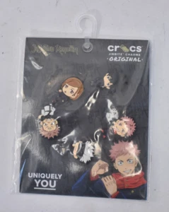 Jibbitz Crocs Charms Jujutsu Kaisen Anime Design 5 Piece Set For Shoes 10012226 - Picture 1 of 6