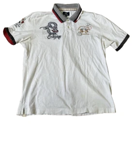 La Martina Polo Shirt Men XX Large Embroidered ST Tropez Short Sleeve White - Picture 1 of 18