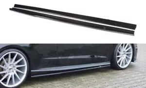 Side Skirts Diffusers Maxton Design Gloss ABS For Audi S3 8V/A3 8V Sline 3 Door - Picture 1 of 1