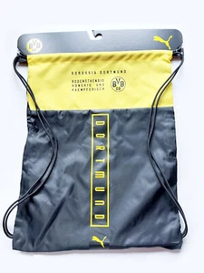 PUMA BVB Fan Turnbeutel Sporttasche Rucksack Sportbeutel Borussia Dortmund  - Bild 1 von 1