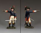 KING AND COUNTRY Napoleonic - Officer Firing Pistol NA389