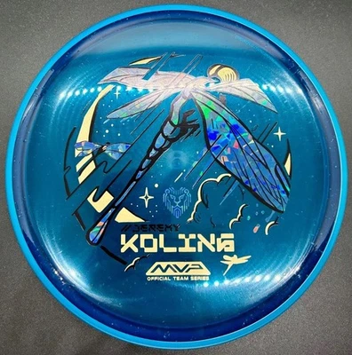 MVP Axiom Particle Glow Proton Tempo - Rare ALL BLUE Koling Special Disc Golf - Image 1 of 4