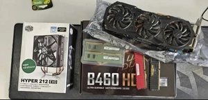 PC Parts Motherboard B460 HD3 + 16GB DDR4 CPU i3 10100F+cooling GeForce GTX 970 - Afbeelding 1 van 7
