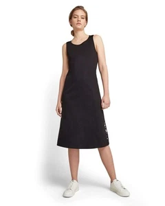 G-Star, Damen Kleid, Dresses, Straight, A-line dungaree dress, Schwarz, S - Picture 1 of 5