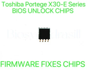 Toshiba Portege X30-E Series, ADMIN NO PASSWORD FIRMWARE FIXES BIOS CHIP - Picture 1 of 1