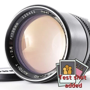 Olympus OM-System E.Zuiko Auto-T 135mm f2.8 Telephoto Lens [Exc+5] From Japan - Picture 1 of 16