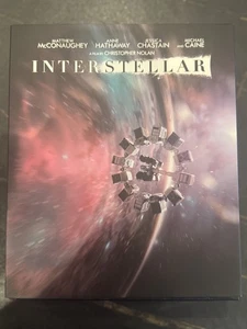 UHD Club Interstellar 10th Anniversary Wooden Boxset 4K UHD + Blu-Ray New/Sealed - Picture 1 of 6