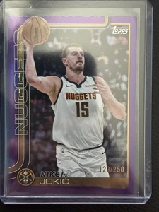 2025-26 Topps NBA Flagship #101 Nikola Jokic Purple Lakers /250 - Picture 1 of 1