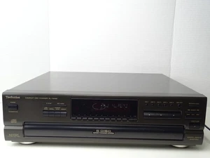 Vintage TECHNICS 5-Disc CD Changer Carousel CD Player 1994 Sl-P9066 Tested Works - Picture 1 of 13