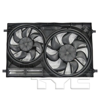 For 2015-2021 Ford Transit-250 Dual Radiator and Condenser Fan Assembly TYC 2015 - Image 1 of 4