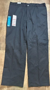 Dickies Work Pants Mens 42x32 Black Relaxed Fit Straight Leg Flex Movement New - Picture 1 of 5