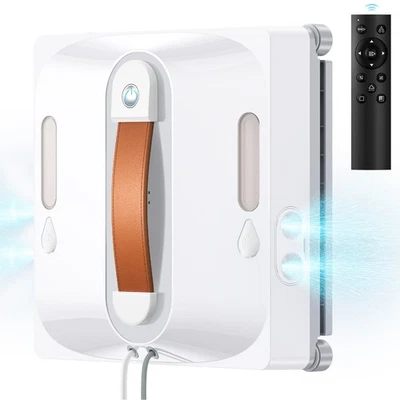 6500PA Glas Fensterputzroboter mit Dual-Sprüher Fernbedienung&Sicherheitsseil - Bild 1 von 4