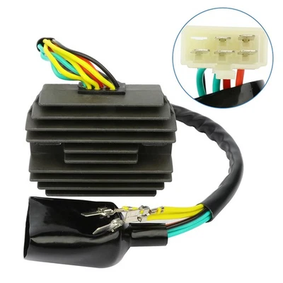 Regulador de voltaje rectificador para rueda de radios Honda VTX 1800 S 2002-2006 Foto 1 de 4