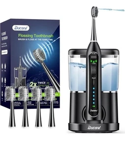 Electric Toothbrush with Water Flosser,Professional Flossing Toothbrush - Picture 1 of 2