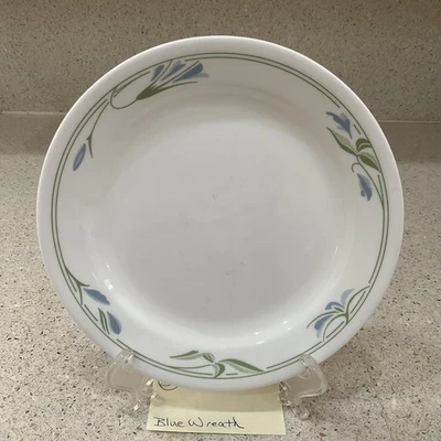 "Plato de postre de pan de ensalada Corelle BLUE WREATH 7,25""" Foto 1 de 2