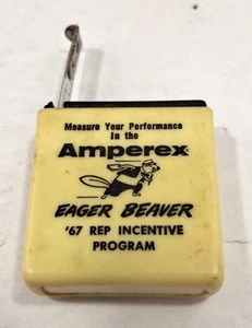 Amperex Eager Beaver 1967 programma di incentivi rappresentativo misura nastro 6 piedi - Foto 1 di 2