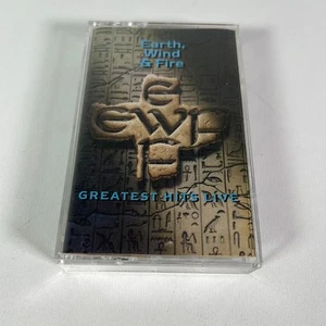 Earth, Wind & Fire Greatest Hits Live 1996 Pyramid Records Rhrino Cassette Tape - Picture 1 of 7