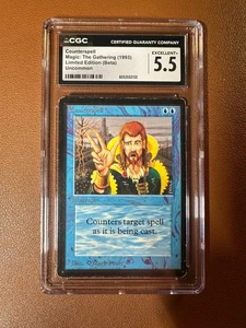 Magic the Gathering MTG Limited Edition Beta Counterspell CGC 5.5 Excellent+ - Picture 1 of 2