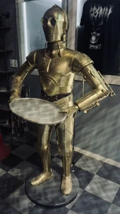 1:1 Star Wars Full Size 3CPO Fibreglass Statue Figure Vintage Droid Rare - Picture 1 of 4