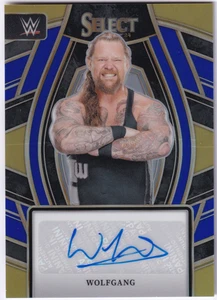 Wolfgang | Signature Selections | Blue Prizm 34/49 | WWE 2024 Panini Select - Bild 1 von 2