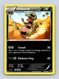 Krokorok XY Base Set 70/146 Lightly Played - Picture 1 of 2