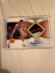 2006-07 Upper Deck Exquisite Collection Autographs Patches Marcus Williams - Picture 1 of 1
