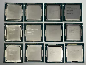 Lot 12 12pc- Intel Core i3-4150 Processors 3.5GHz Haswell CPU LGA1150 1- i3-3220 - Picture 1 of 2