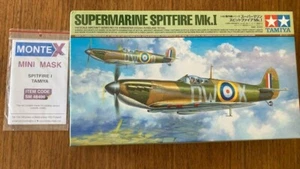 CHEAPER SHIPPING THAN ANDY'S! NEW TAMIYA 1:48 SPITFIRE MK1 #61119 w/MONTEX MASKS - Picture 1 of 3