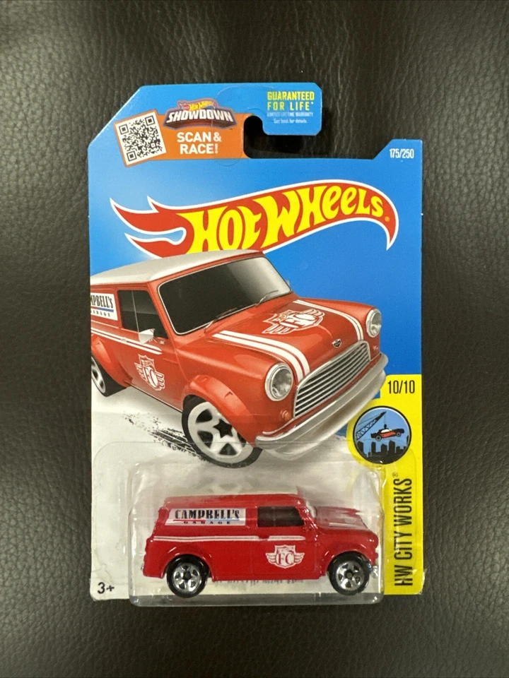 Hot Wheels 2015 City Works '67 мини-фургон Austin красный новый в заводской упаковке - Изображение 1 из 2