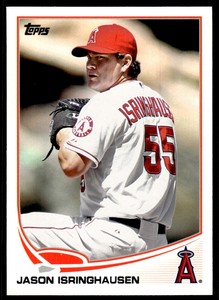 2013 Topps Jason Isringhausen Los Angeles Angels #245