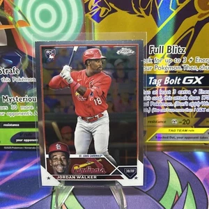 Jordan Walker 2023 Topps Chrome Base Rookie Card RC #209 St Louis Cardinals π₯W - Picture 1 of 2